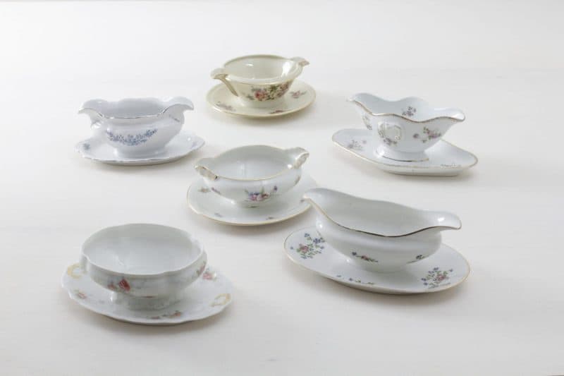 Sauce boats, tableware & porcelain rental Berlin