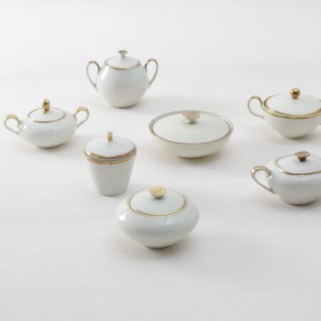 Vintage tableware for weddings, events, shootings, rent