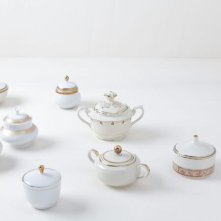Milk jug, sugar bowl, rent, Berlin, Hamburg, Cologne