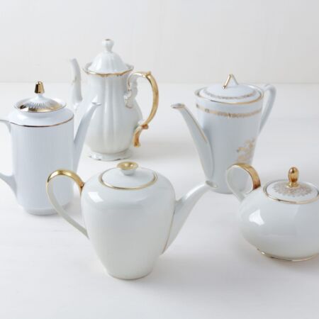 tableware, cutlery, coffee pot, rental