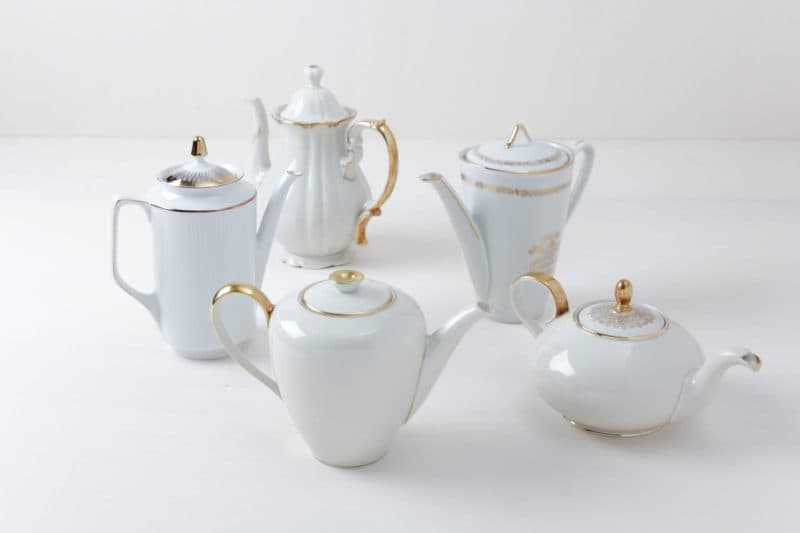 tableware, cutlery, coffee pot, rental