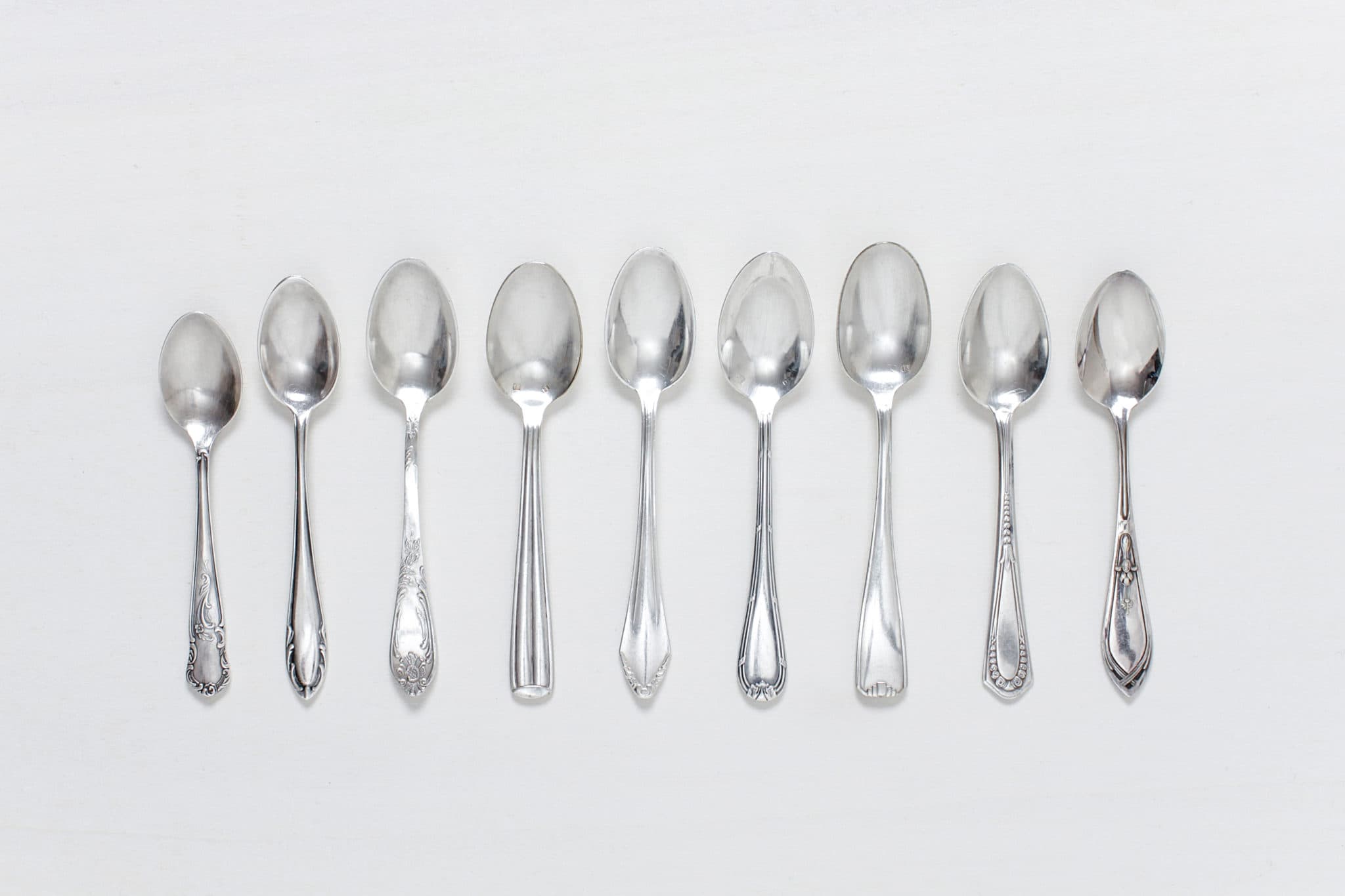 Teelöffel Antonia Versilbert Mismatching | |