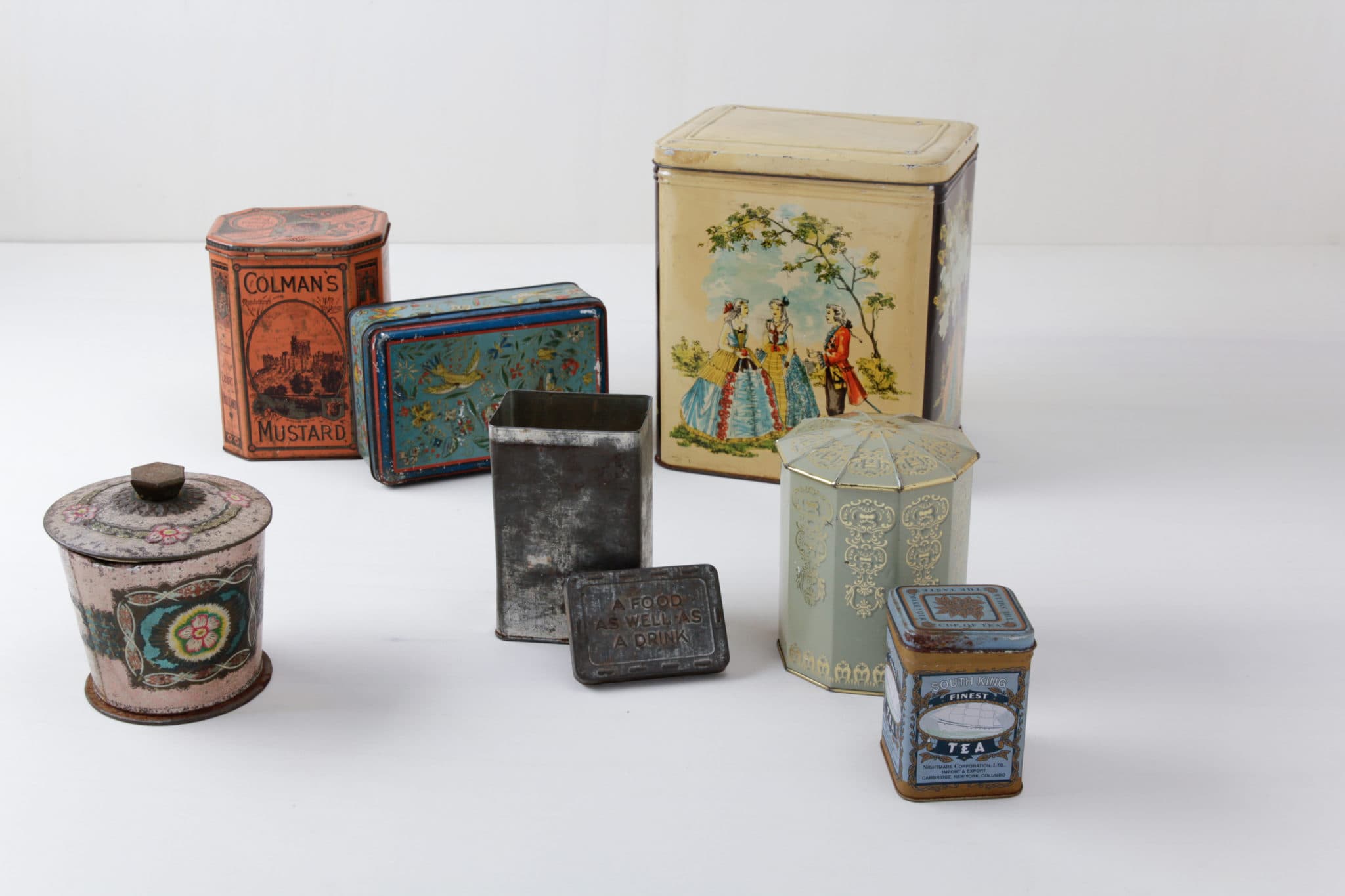 Eventdesign, Tischdekoration,Hochzeitsdeko, Blechdosen, mieten