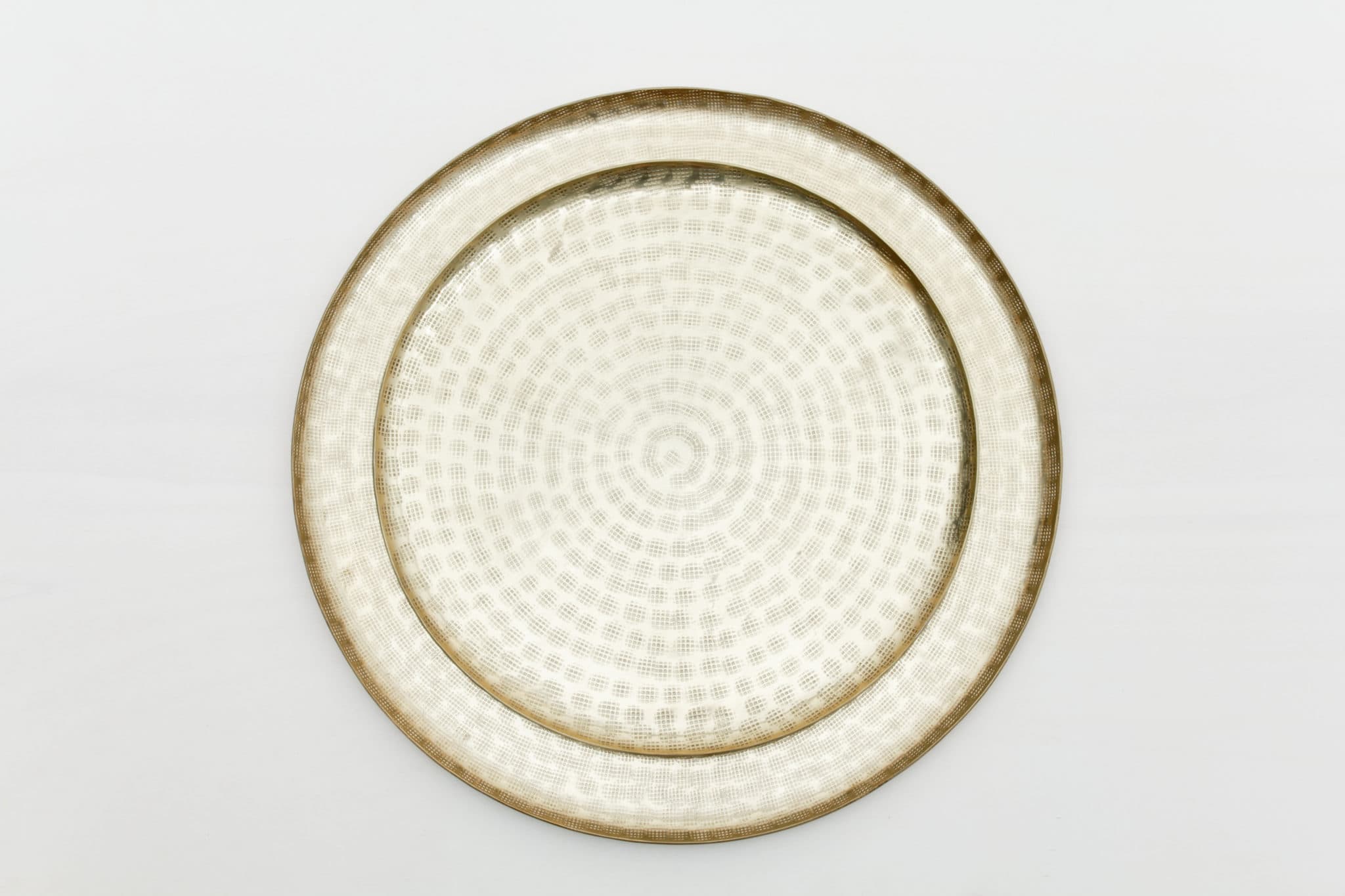 goldene Untersetzer mieten, Tischschmuck