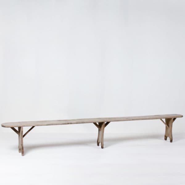 Rent wooden benches for events and event decoration