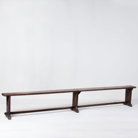 rental of wooden furniture and benches for the wedding ceremony