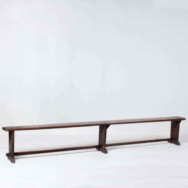 rental of wooden furniture and benches for the wedding ceremony