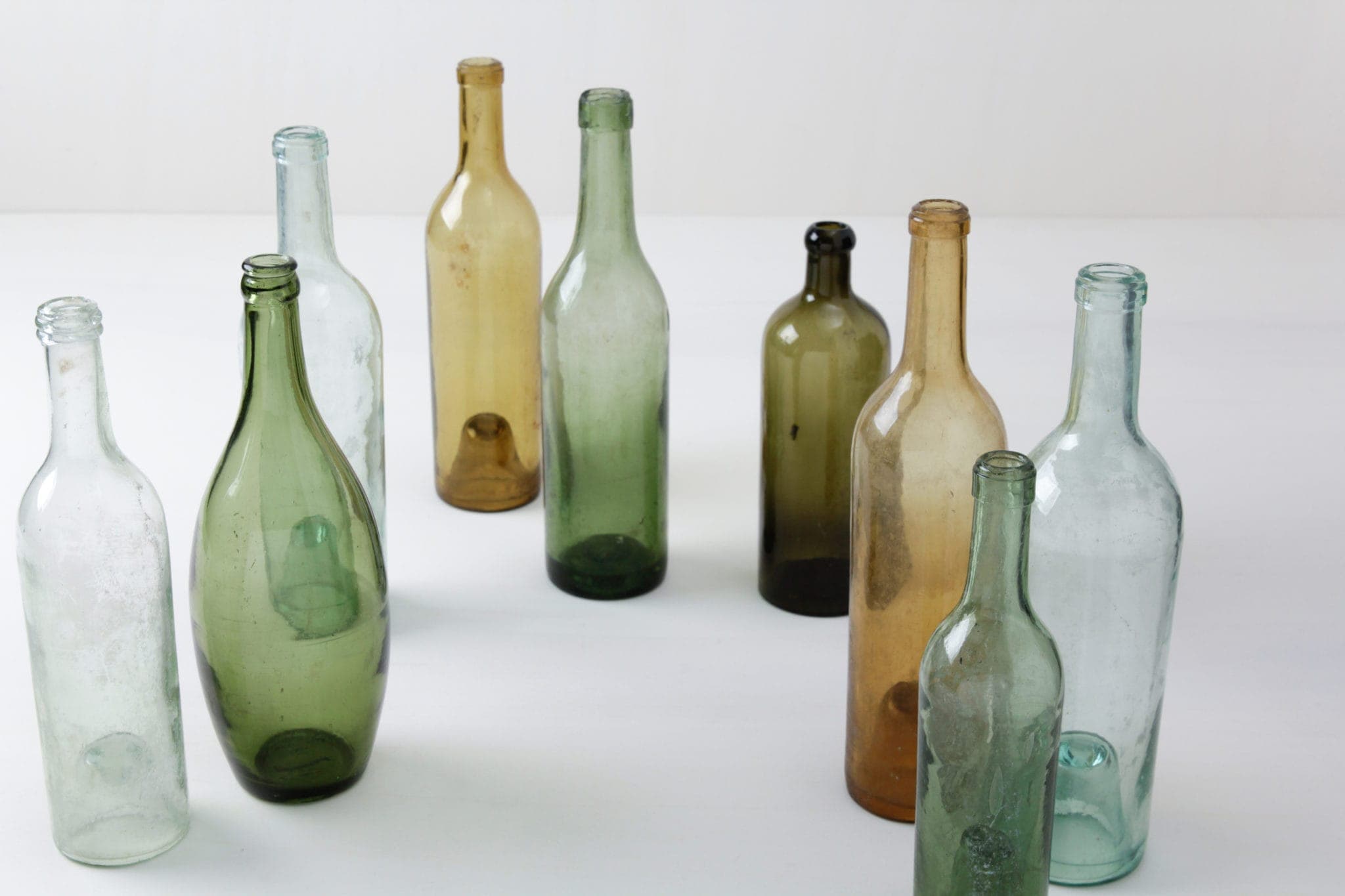 Deine individuelle Tischdeko mieten, Vintage Glasartikel