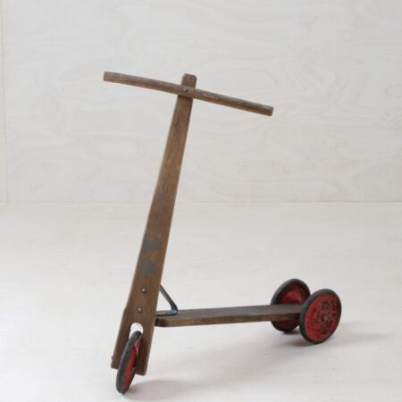 scooter, vintage toys for rent, wooden toys vintage