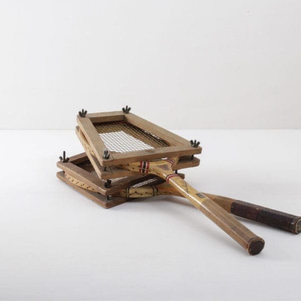 antique wooden tennis rackets, decoration, rent, Hamburg, Berlin, Cologne