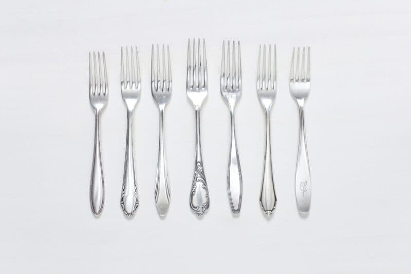 Dinner Fork Antonia Silver-Plated Mismatching | |