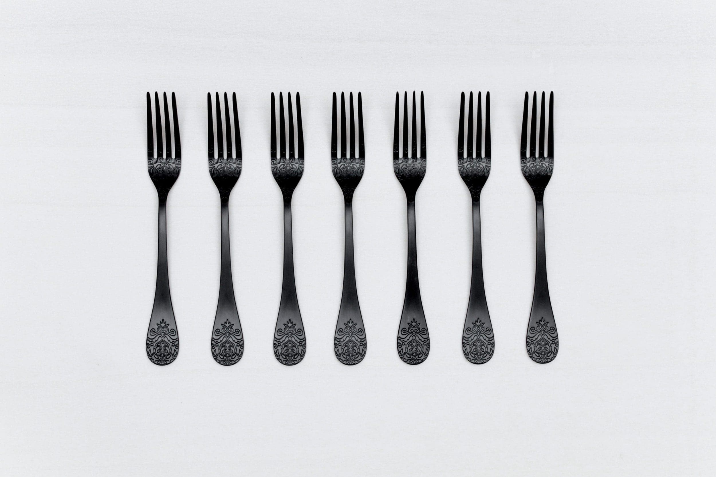 Speisegabel Natalio Schwarz Matt PVD | |