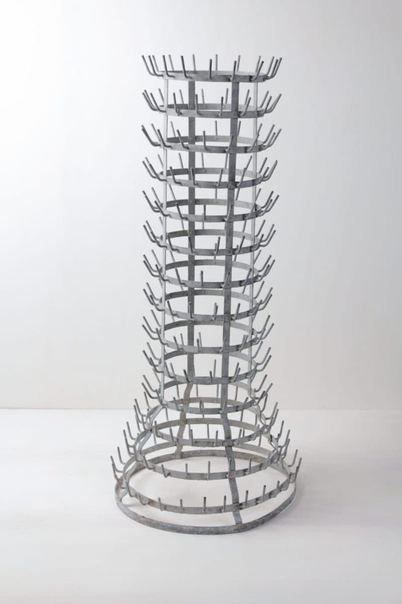french bottle dryer, metal decoration rent, event