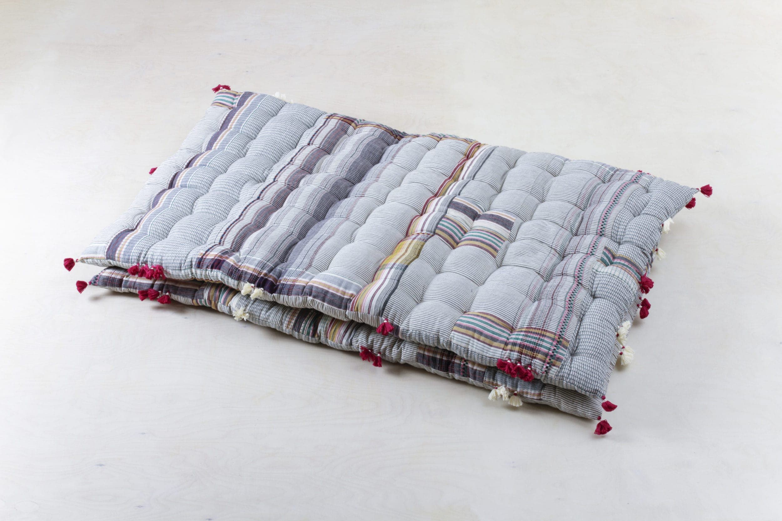 farbige Matratze, organischer Kala Baumwolle, Gartenparty