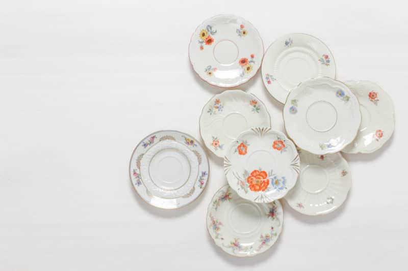 Saucer Carmen Mismatching Floral | |