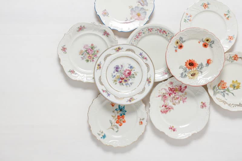 Dessert Plate Carmen Mismatching Floral | |