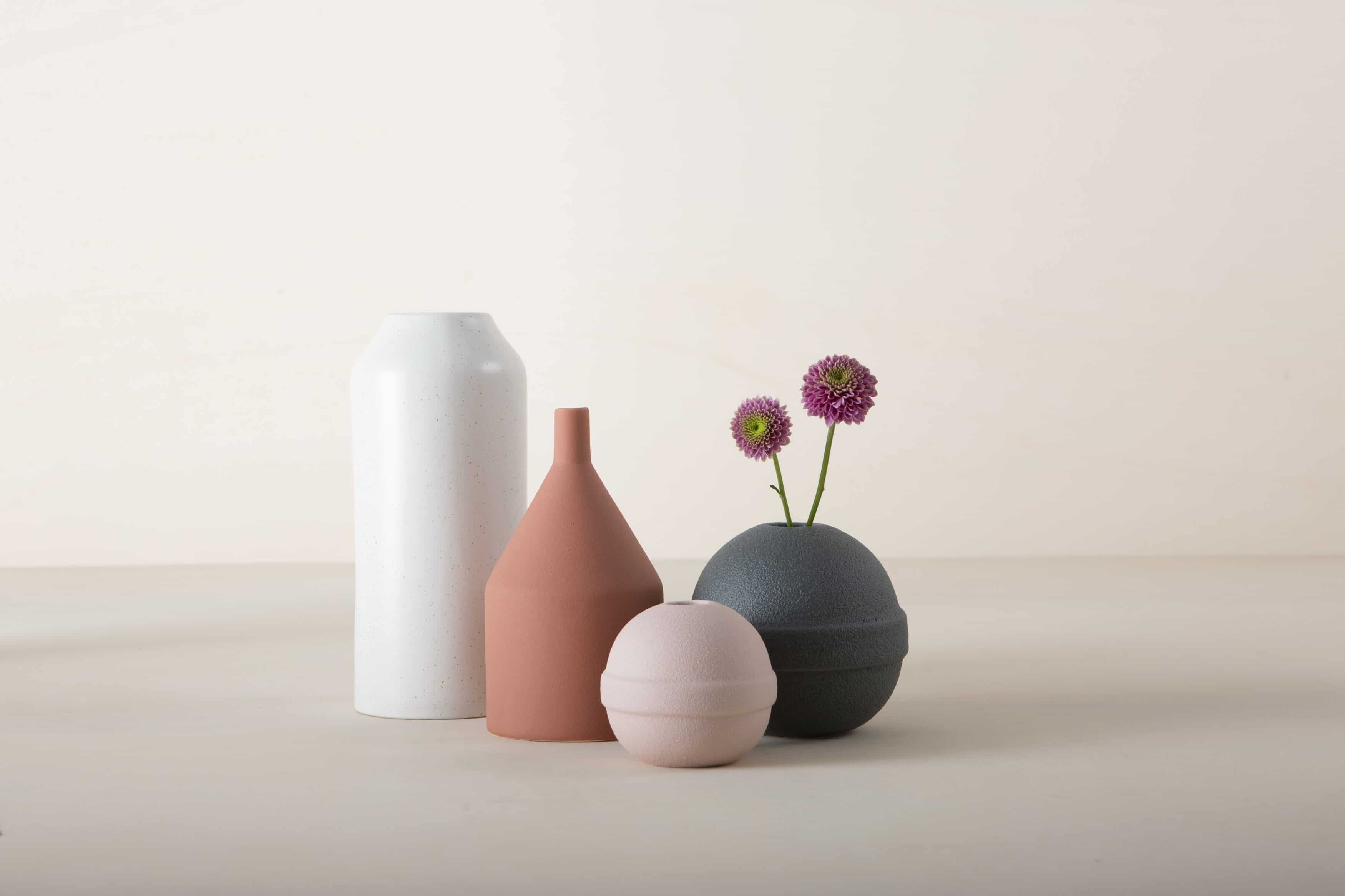  | This pretty vase comes in the most adorable round shape. Since it is relatively small, it is the perfect vase for the dining table, because people can easily look over it and continue a conversation across the table. The vase looks wonderful as a display for single flowers as well as for small bouquets. Use a single one as an eyecatcher or a group for maximum impact. | 